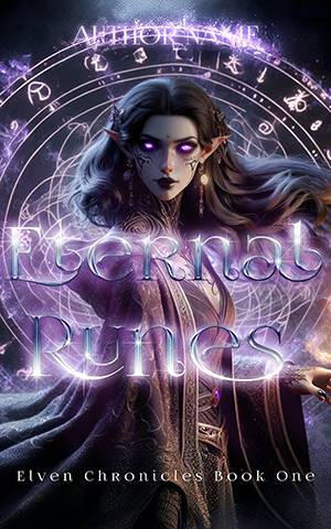 eternal-runes-book-cover-design eternal-runes-premade-book-cover-design